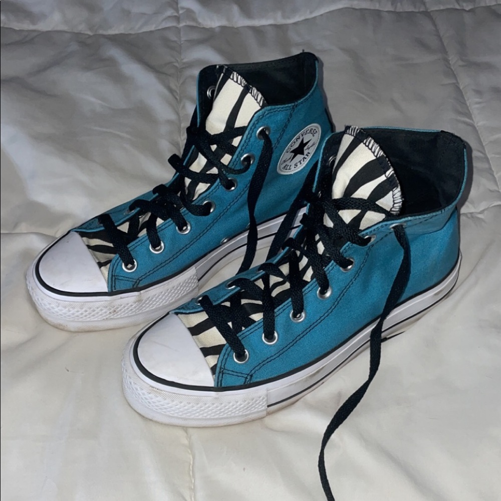 Custom Platform Chuck Taylor Converse - Women’s 8